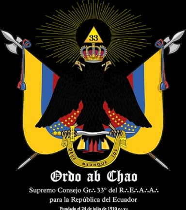 Escudo Supremo Consejo Gr.·. 33° Ecuador